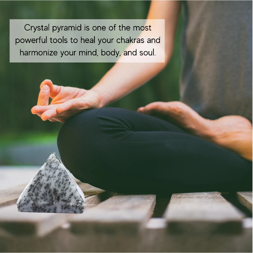 Dendrite Opal Pyramid (2 Inch)