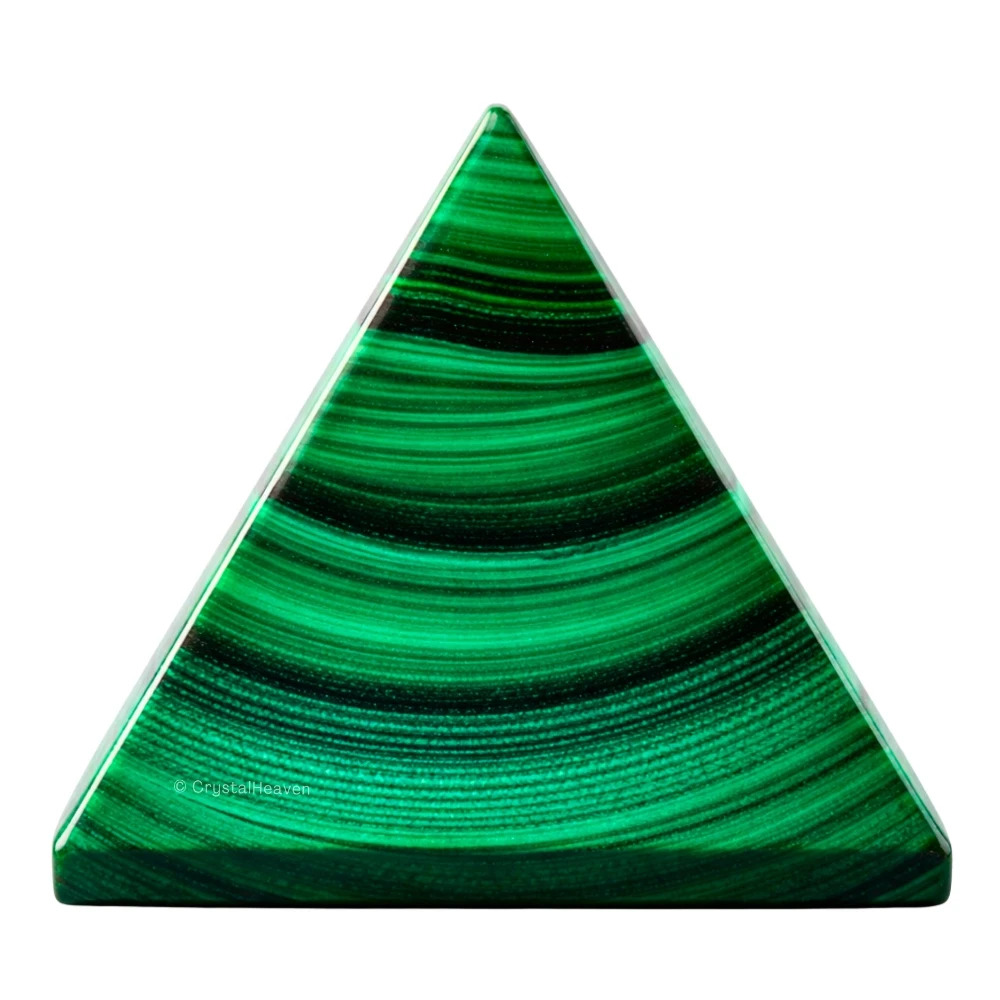 Malachite Pyramid (2 Inch)