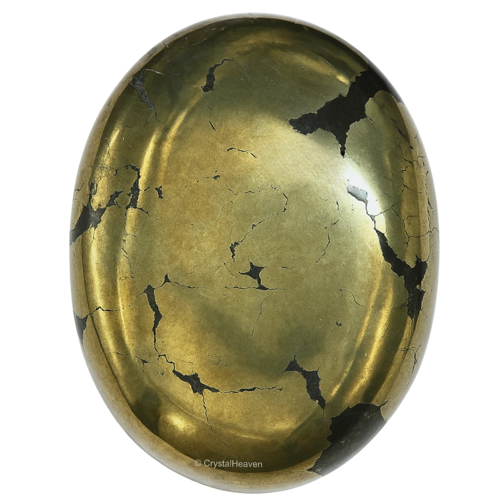 Pyrite Palm Stone