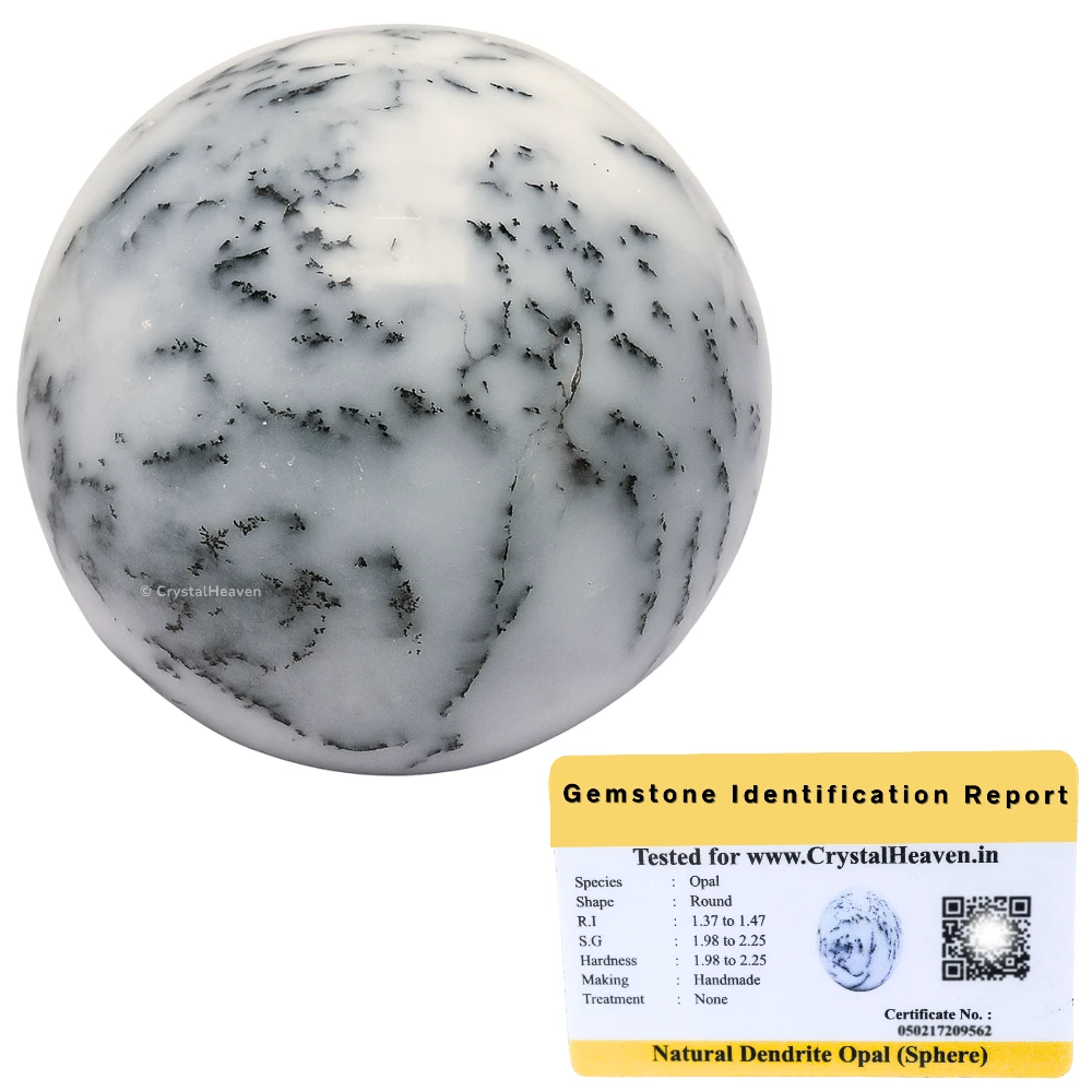 Dendrite Opal Sphere (2 Inch)