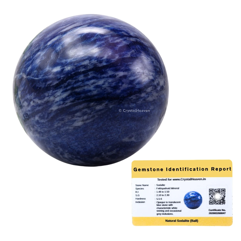 Sodalite Sphere (2 Inch)