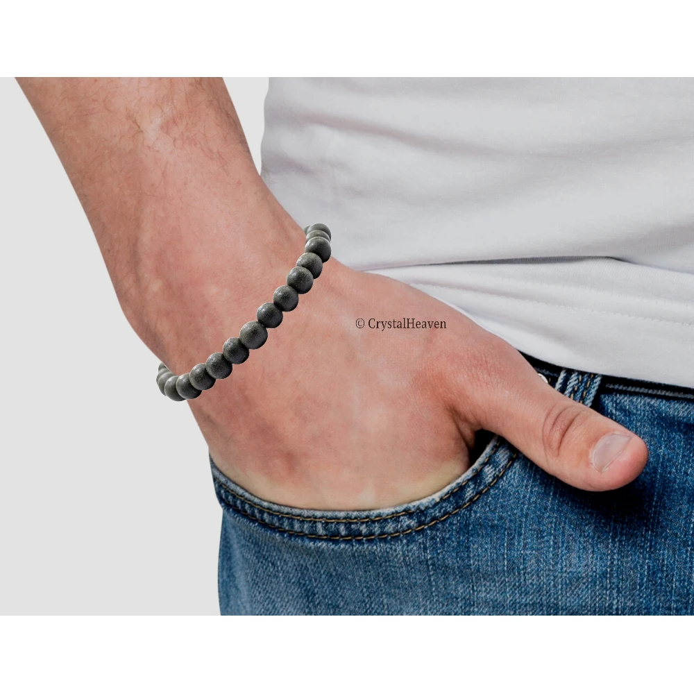 Karungali Malai Bracelet (Adjustable - 8 mm beads)
