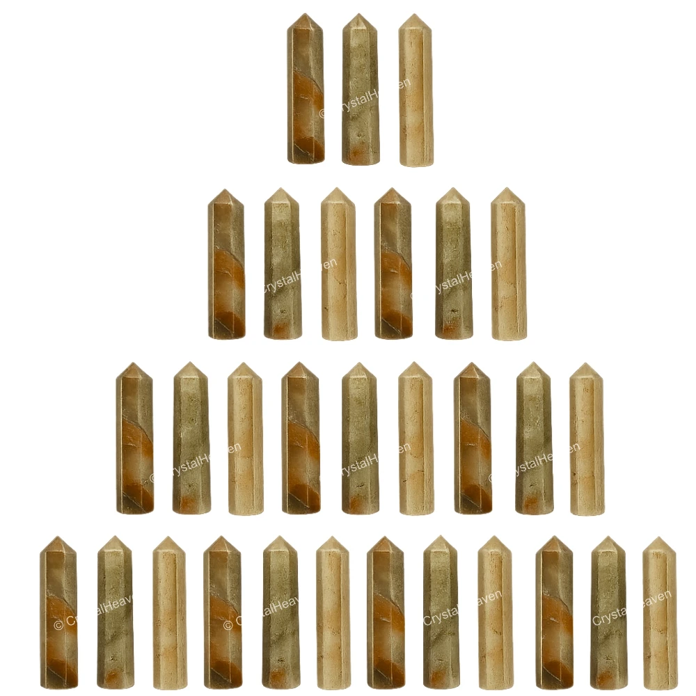 Chrysoberyl Cats Eye Pencil Points (Set of 50)