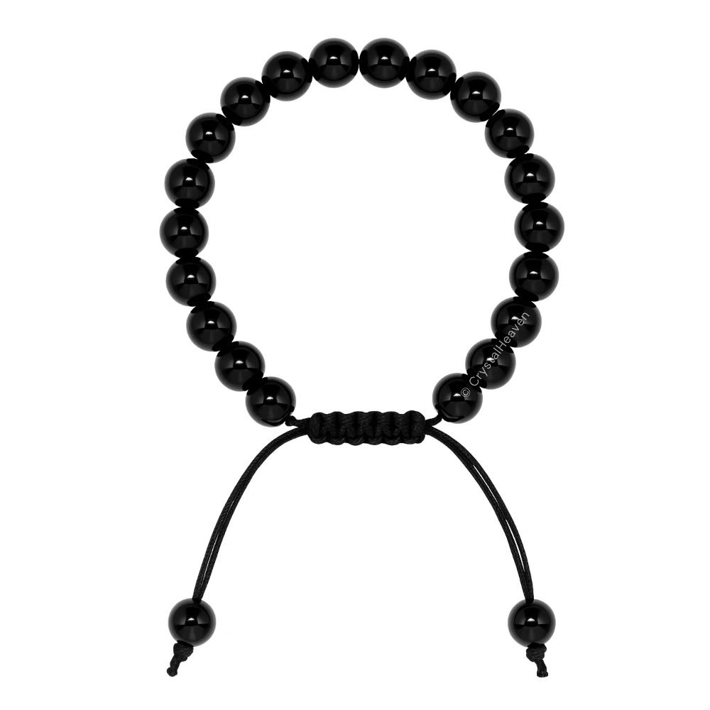 Black Obsidian Bracelet (Adjustable)