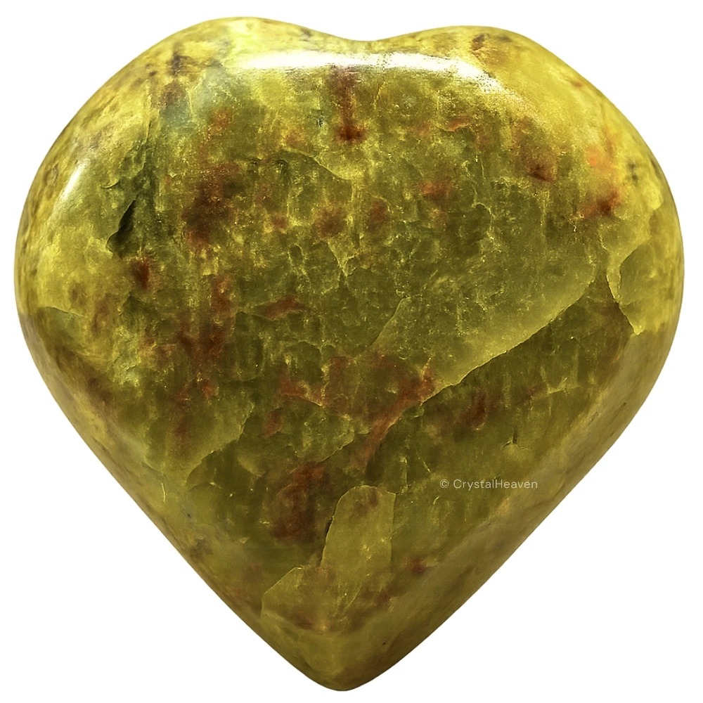 Green Opal Heart