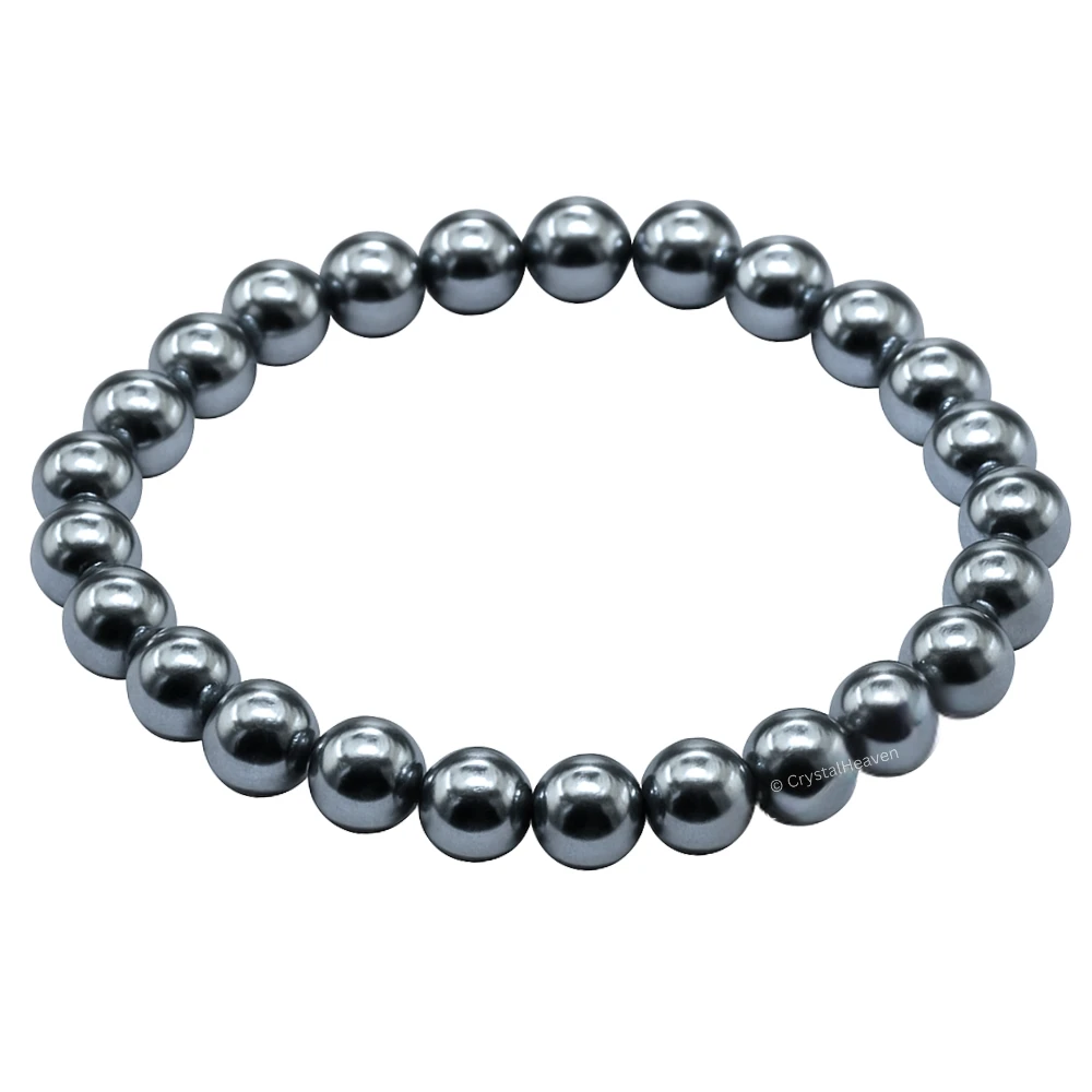 Black Pearl Bracelet (Elastic)