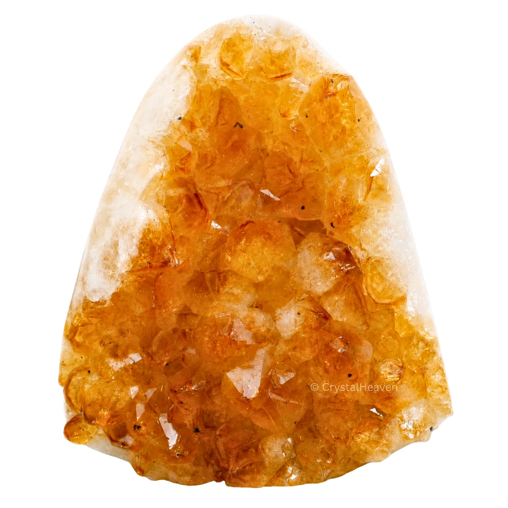 Natural Citrine Cluster Geode (200-300 Gram)