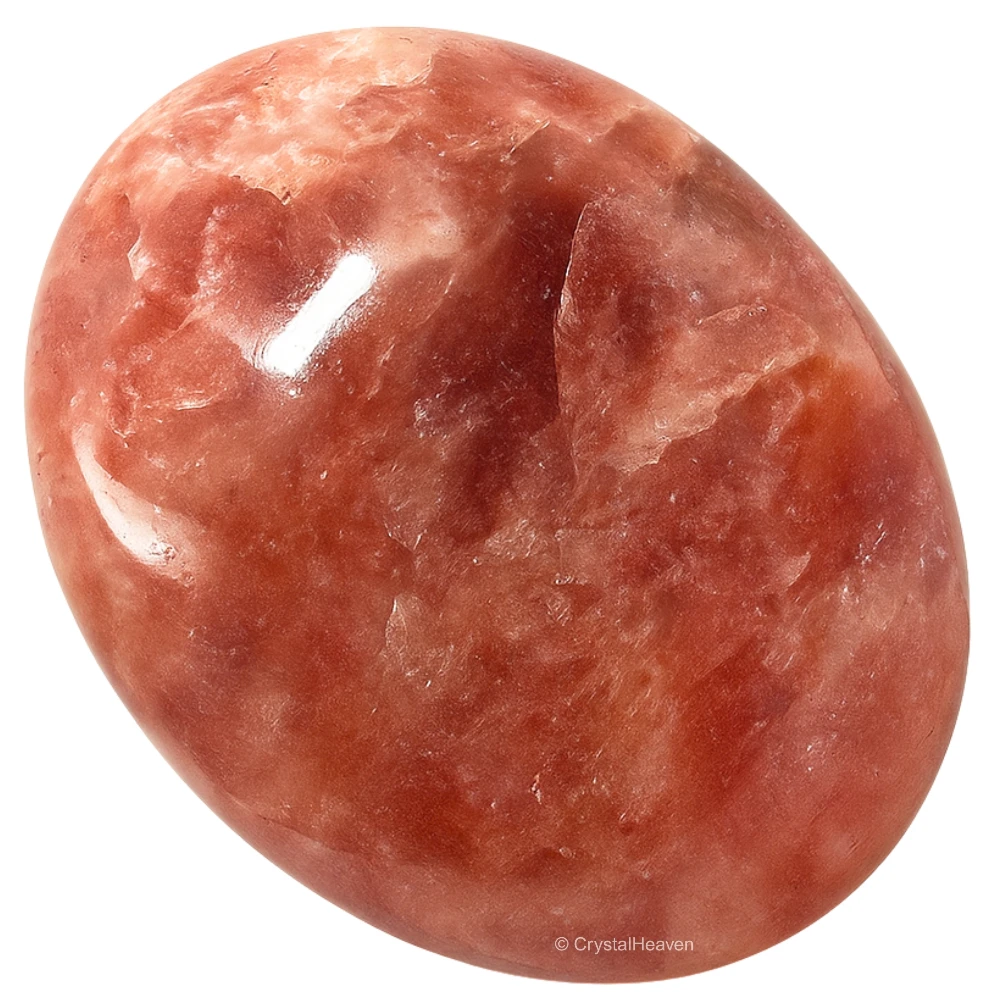 Strawberry Quartz Palm Stone