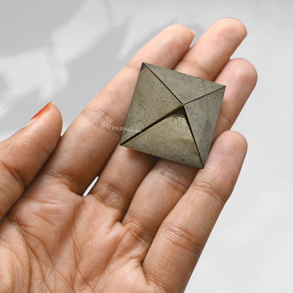 Pyrite Pyramid (1 Inch)