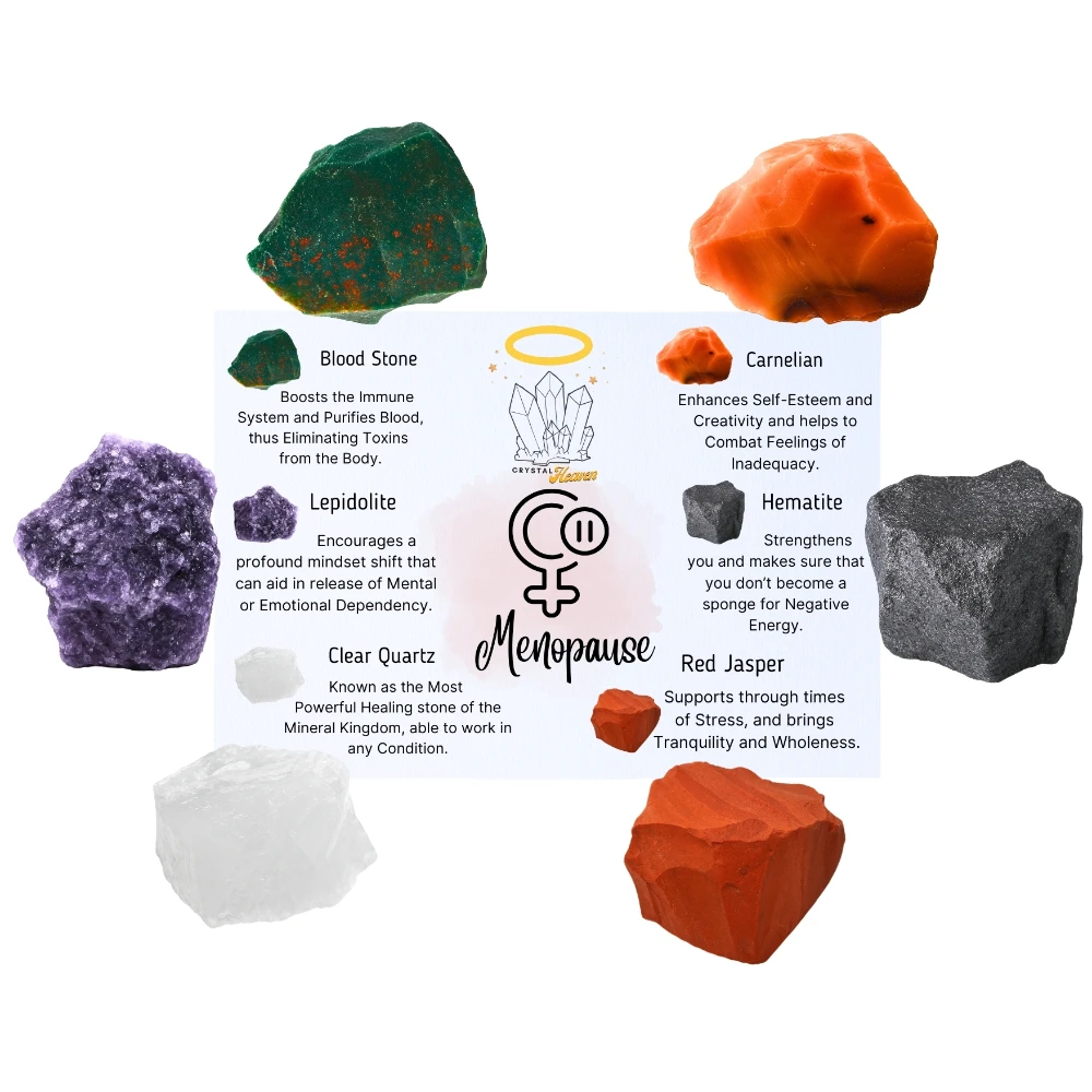 Menopause Raw Crystals Set