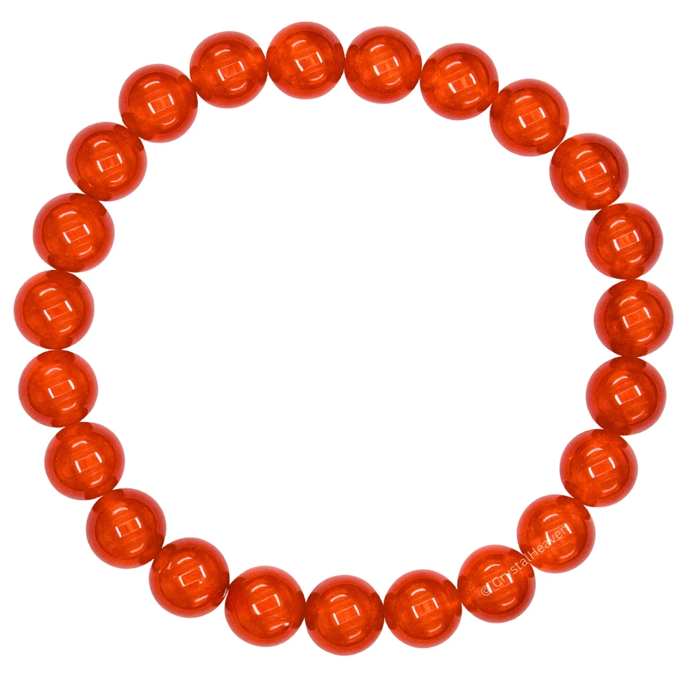 Red Agate Bracelet (Elastic)