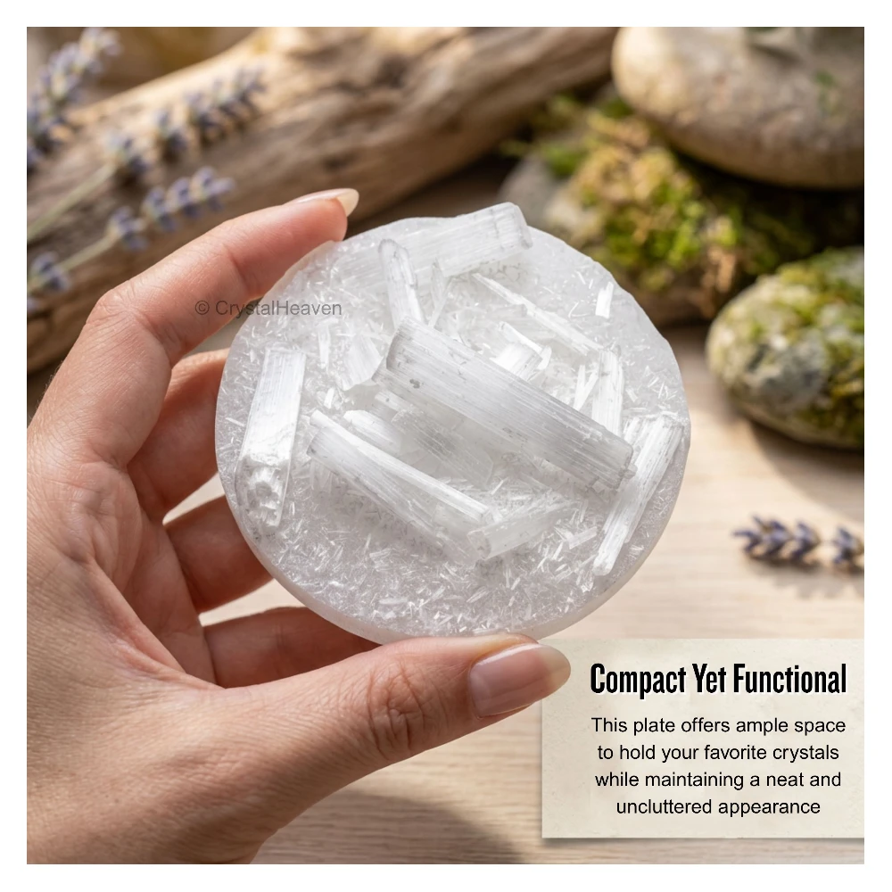 Orgone Selenite Plate