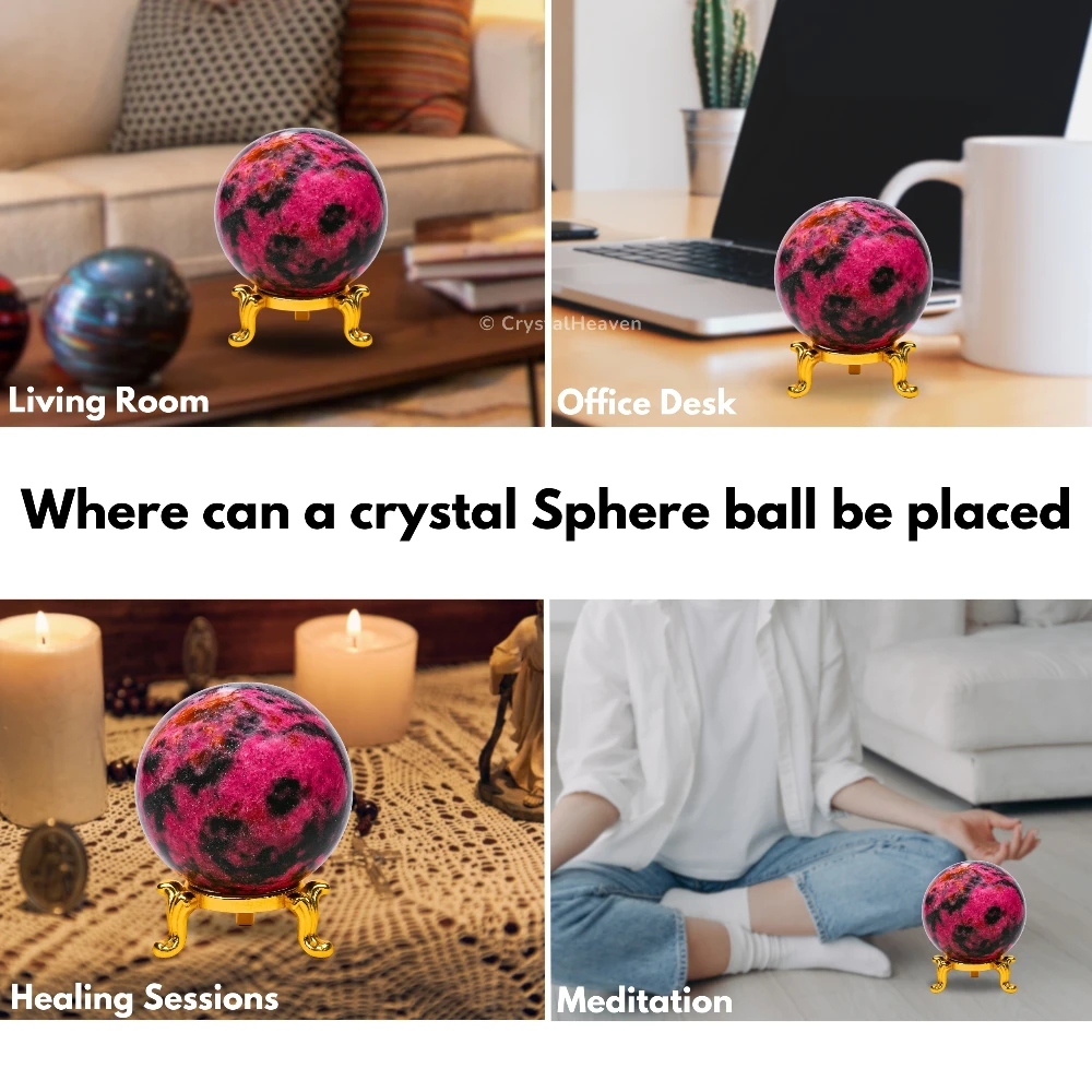 Rhodonite Sphere (2 Inch)