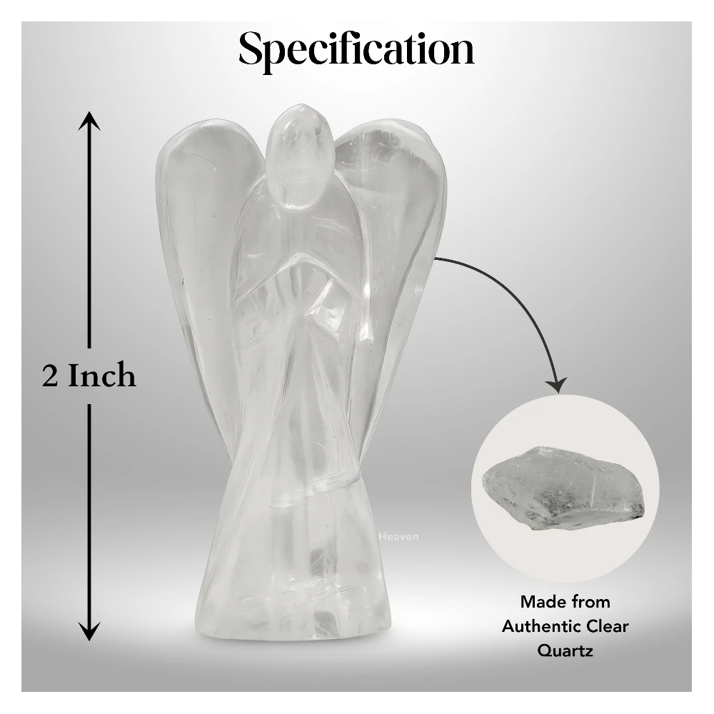Clear Quartz Angel (2 Inch)