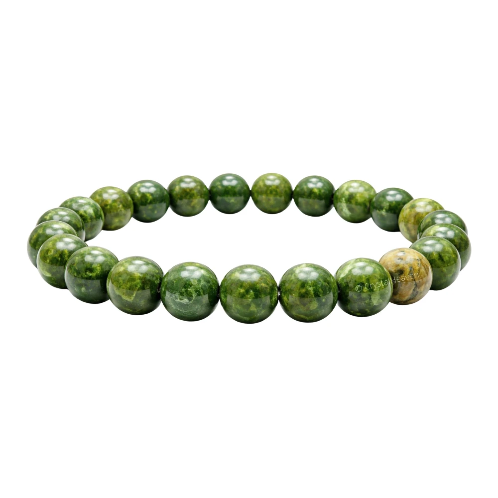 Green Jade Bracelet (Elastic)