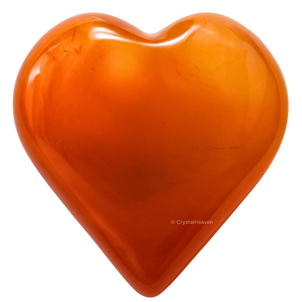 Red Onyx Agate Heart