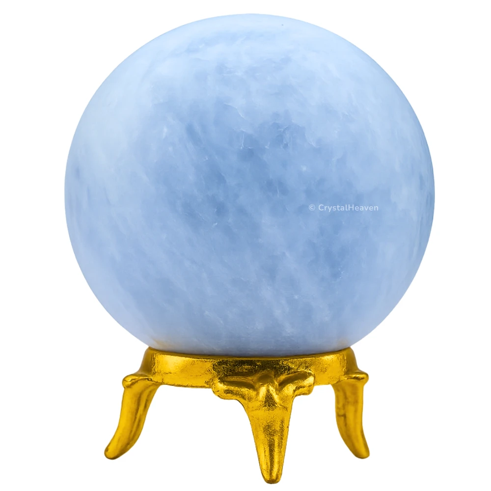 Blue Calcite Celestite Sphere