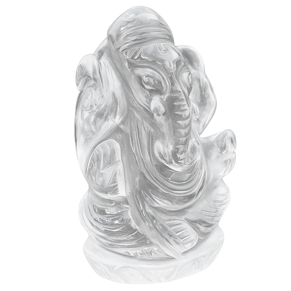 Clear Quartz Crystal Ganesh Ganpati