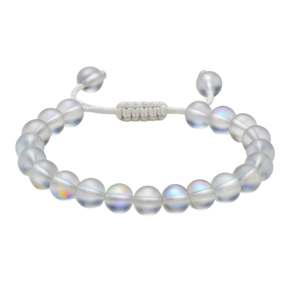 Rainbow White Mermaid Bracelet (Adjustable)
