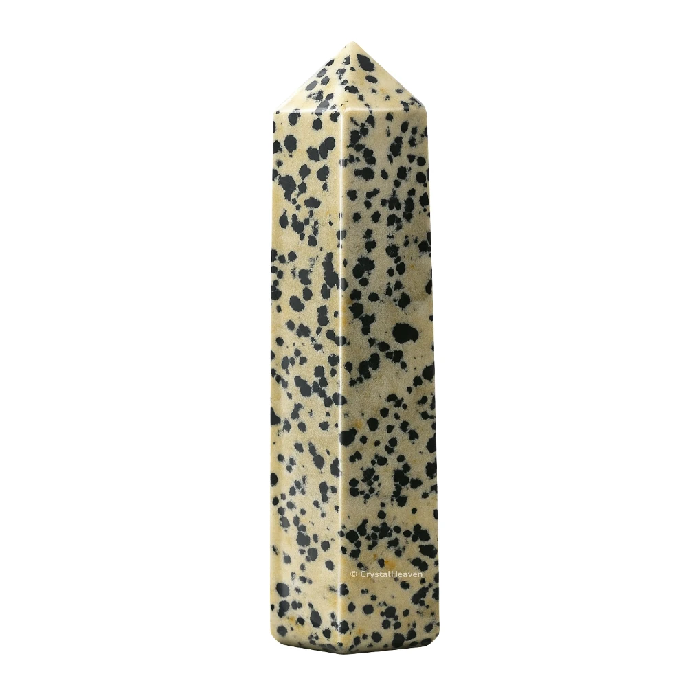Large Dalmatian Jasper Tower