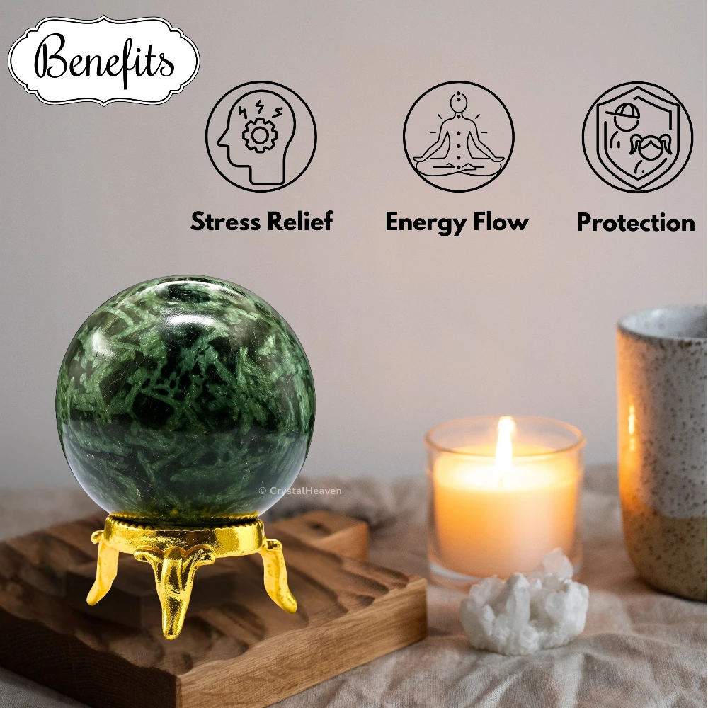 Flower stone Sphere (2 Inch)
