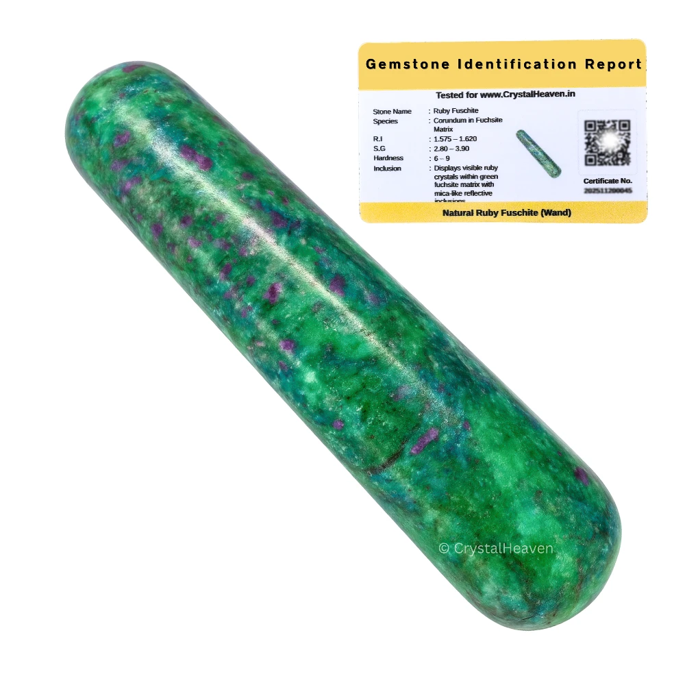 Ruby Fuchsite Wand