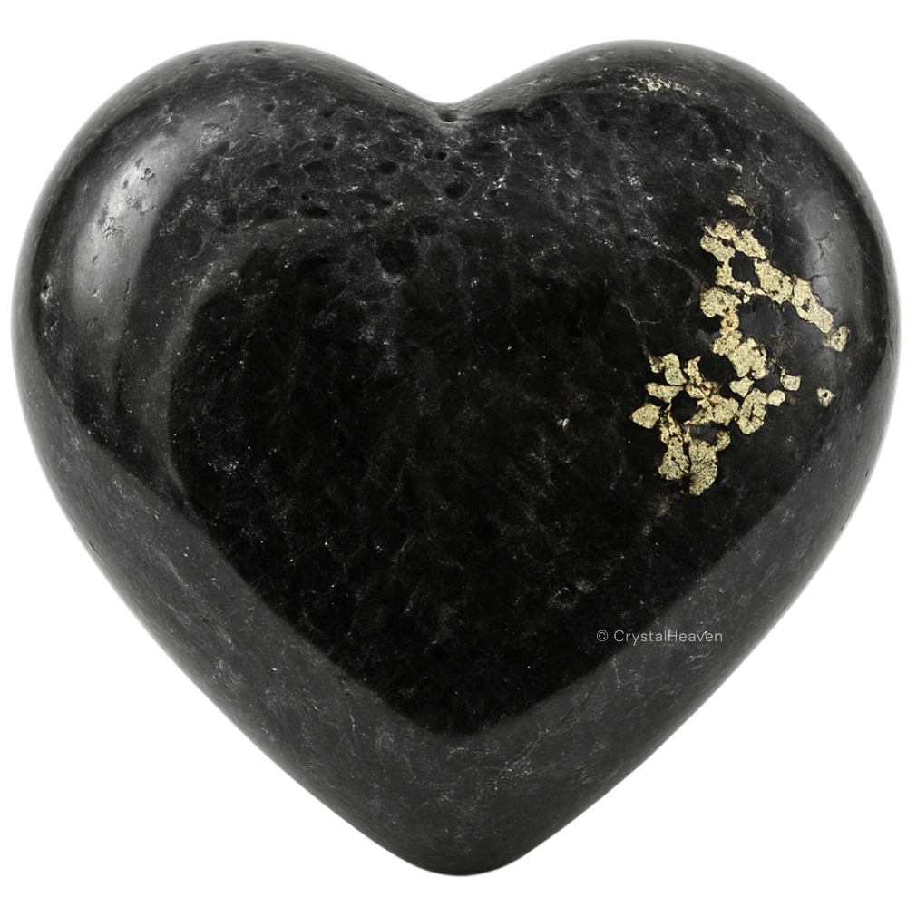 Nuummite Heart