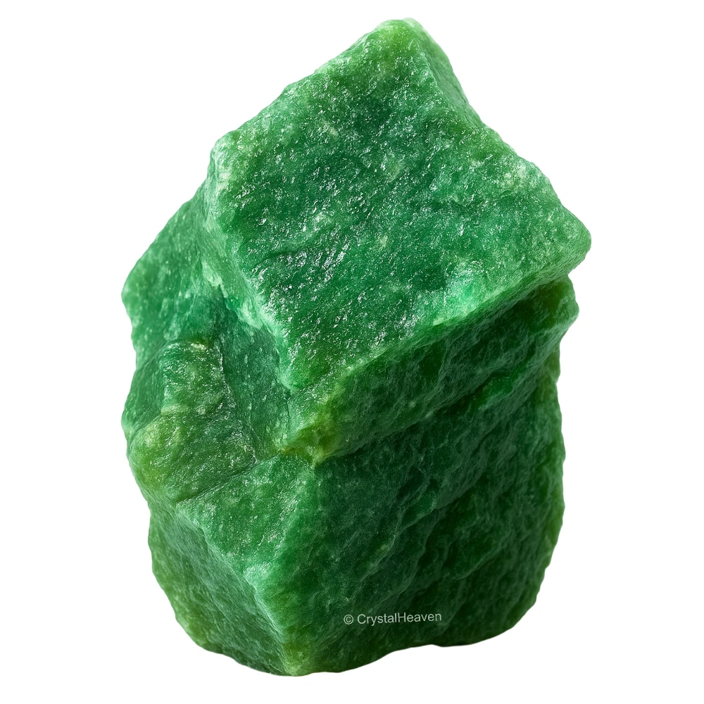 Raw Dark Green Aventurine Crystals