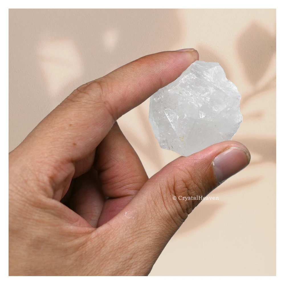 Raw Clear Quartz Crystals (1 Piece)