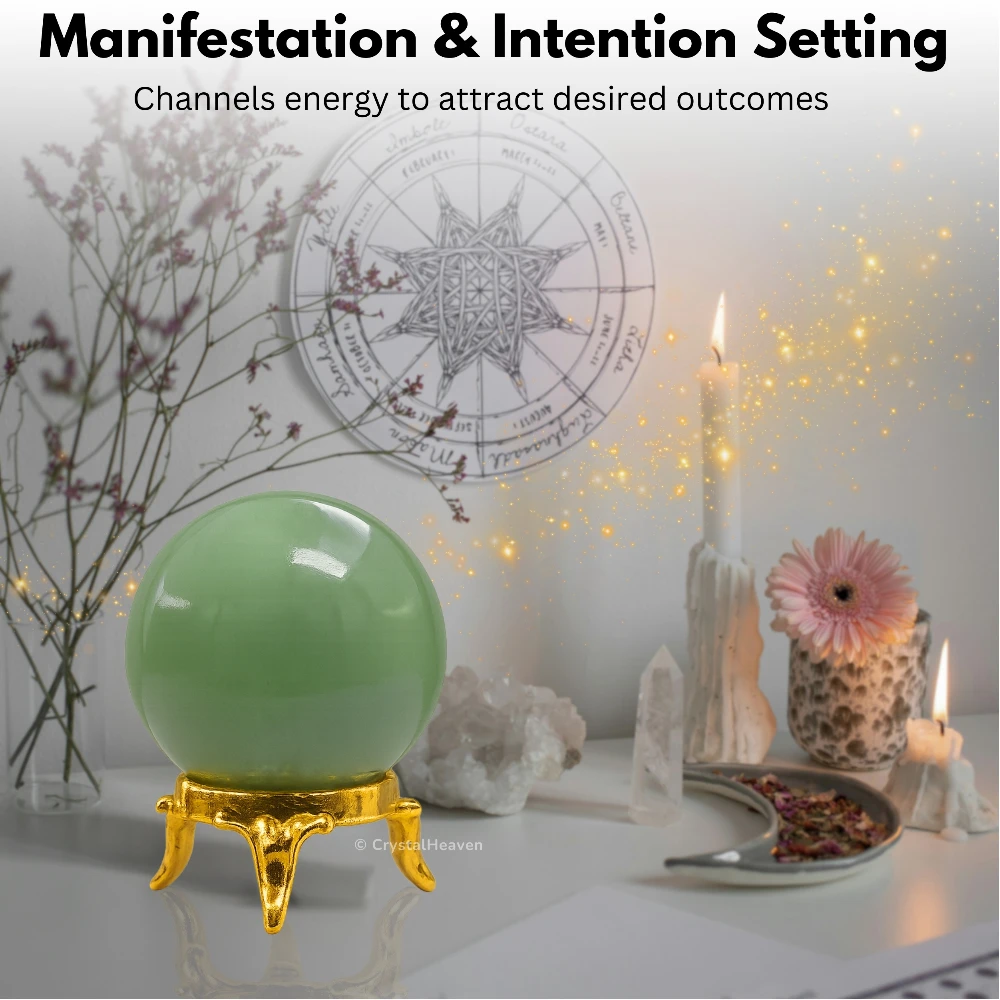 Green Aventurine Sphere (1.5 Inch)