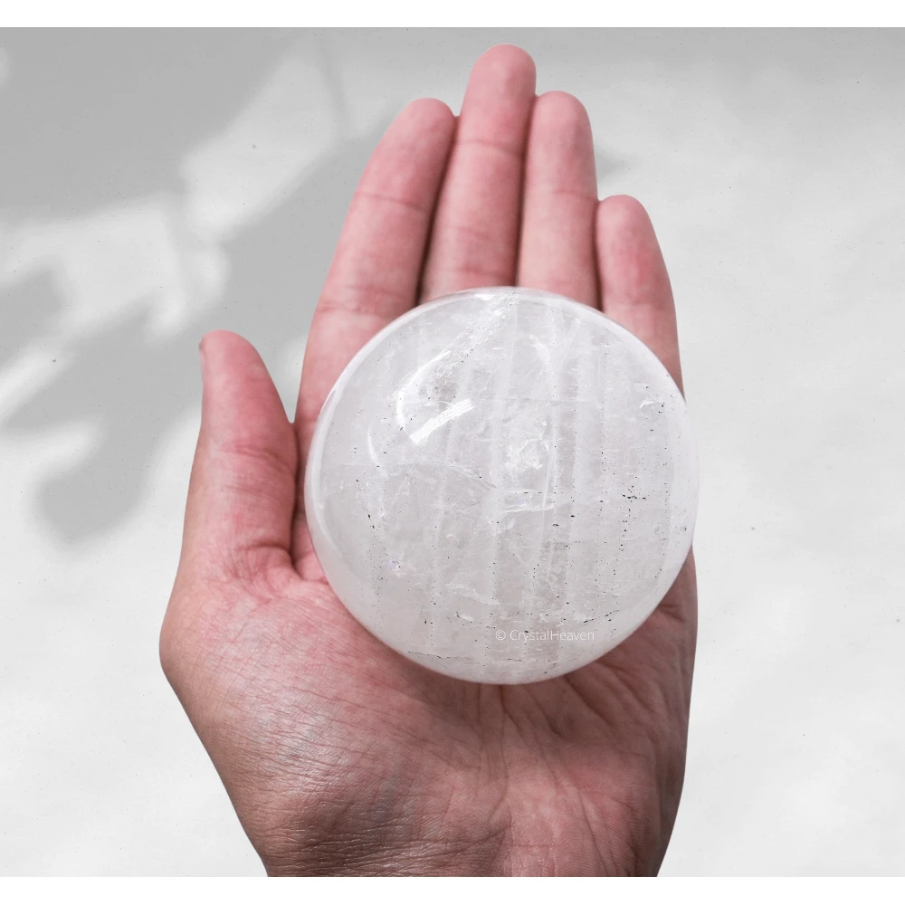 Large Clear Quartz Sphere (3 Inch)