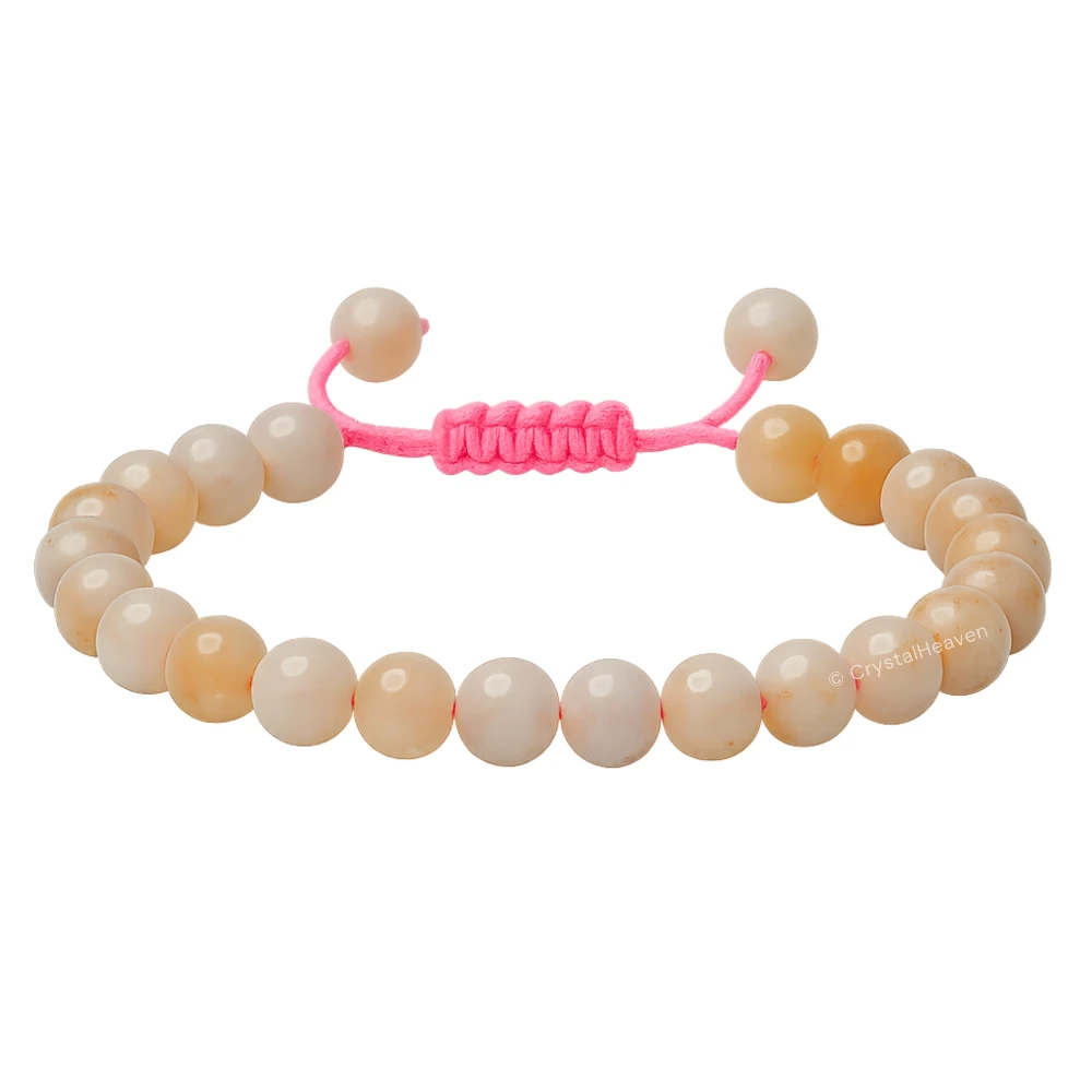 Canadian Flower Agate Bracelet (Adjustable)