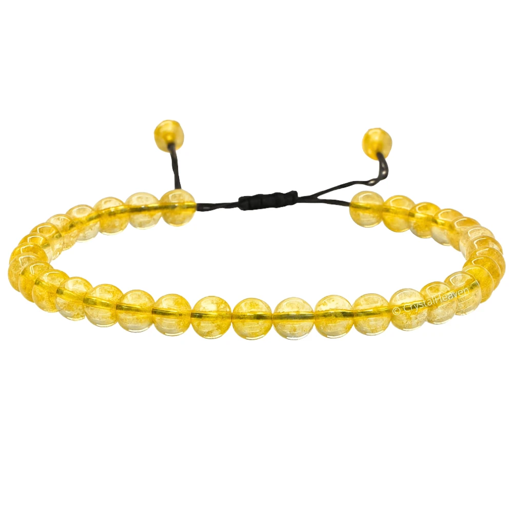 Citrine Anklet (Without Knot)