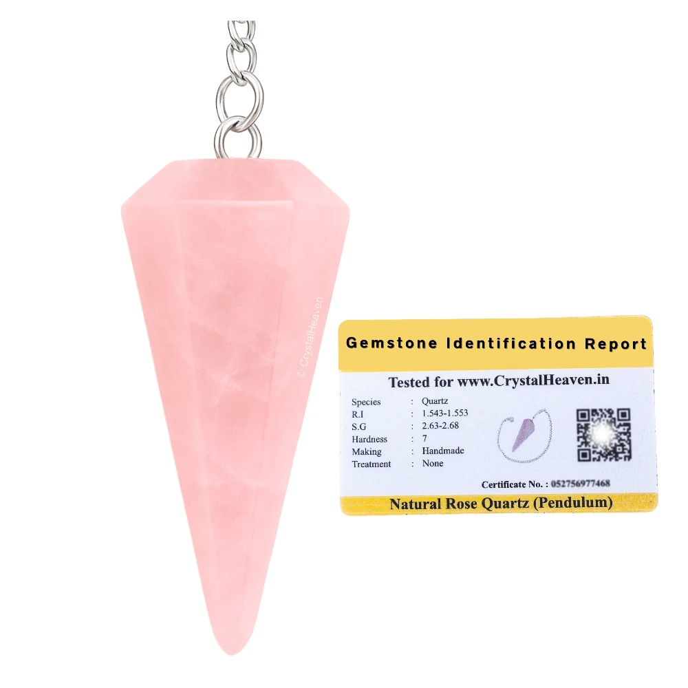 Rose Quartz Pendulum