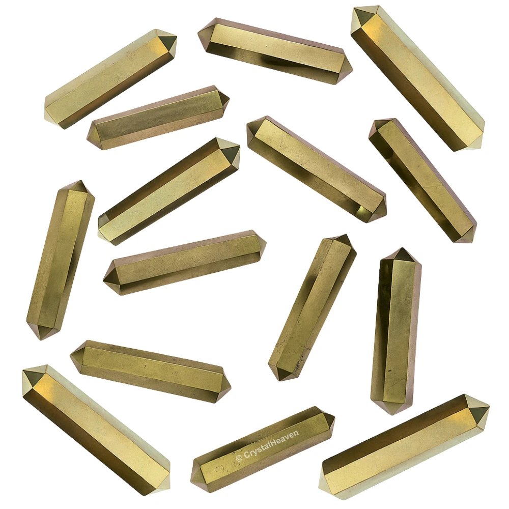 Pyrite Pencil Points (Double Terminated) (Set of 10)