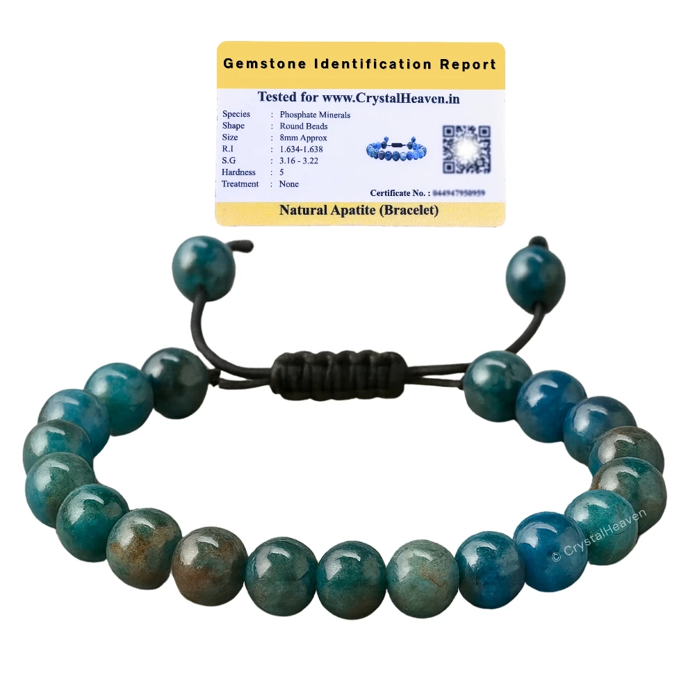 Apatite Bracelet (Adjustable)