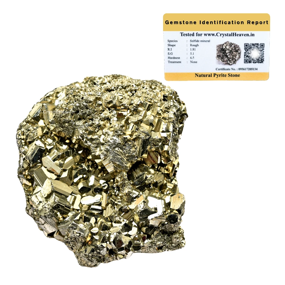 Large Pyrite Cluster – Natural Raw Crystal for Wealth & Feng Shui Decor (3 - 4 kg)