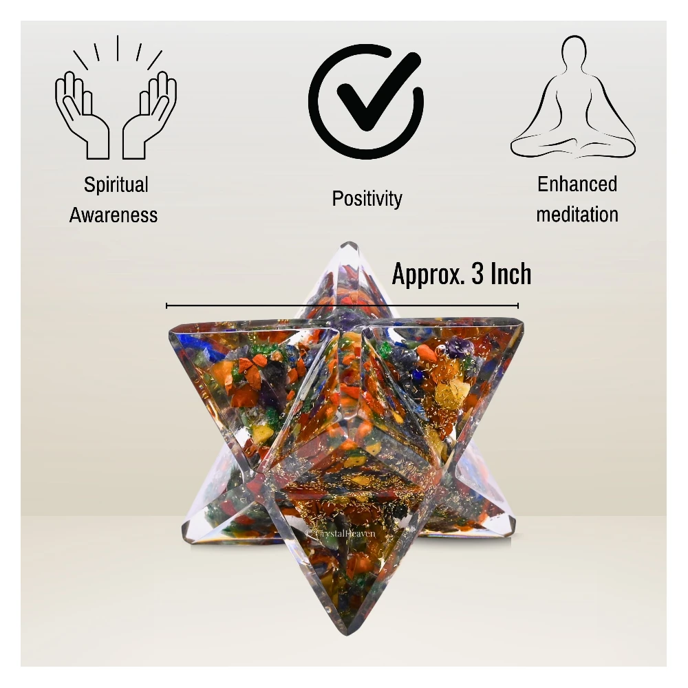 Mix Chakra Orgone Merkaba