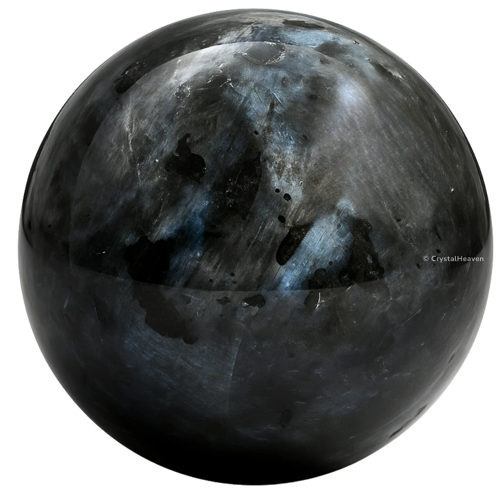 Larvikite Sphere (1 Inch)