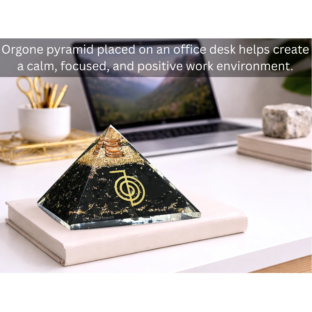 Shungite Orgone Pyramid (Reiki)