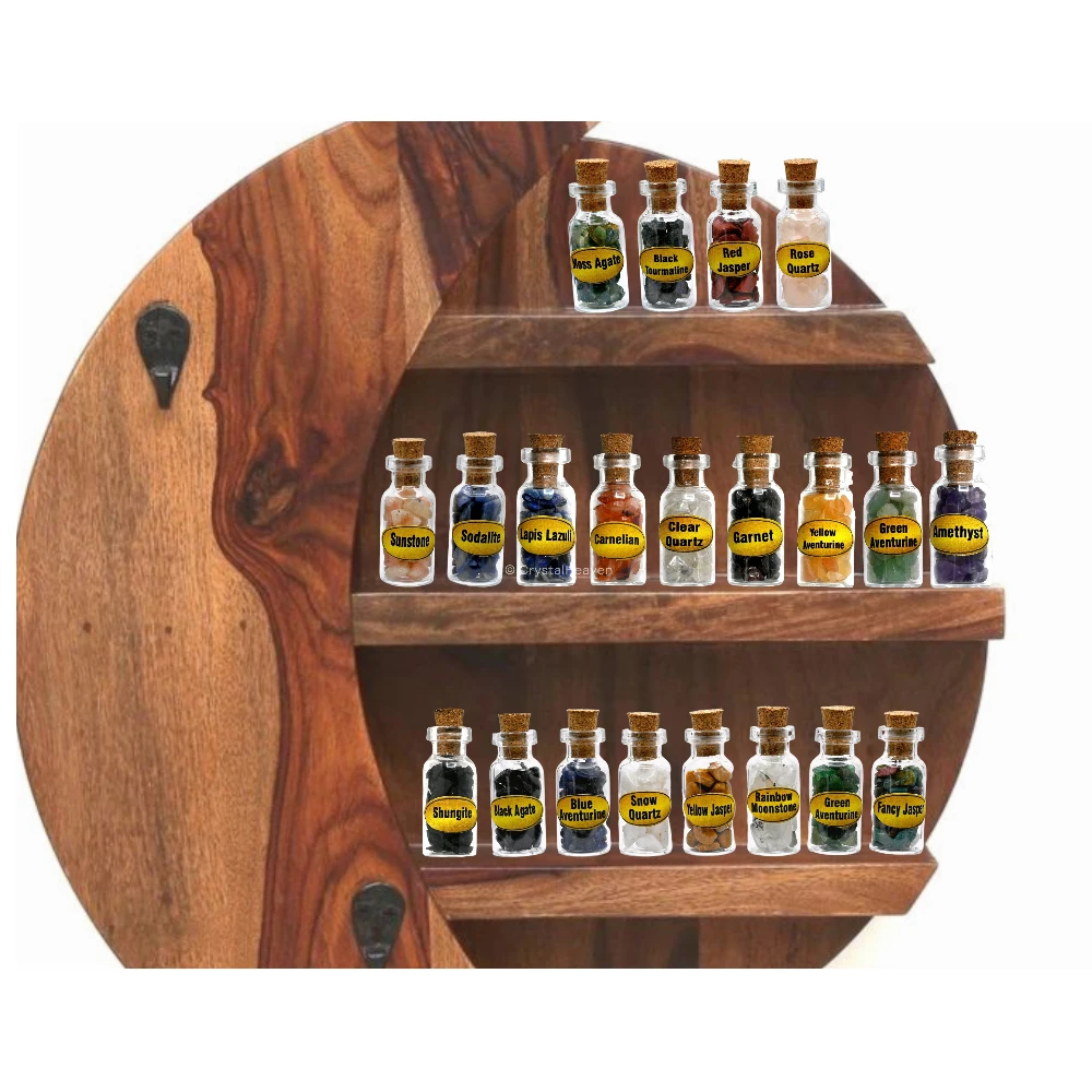 Spell Jars Kit for Witchcraft Supplies - Set of 21 (Starter)
