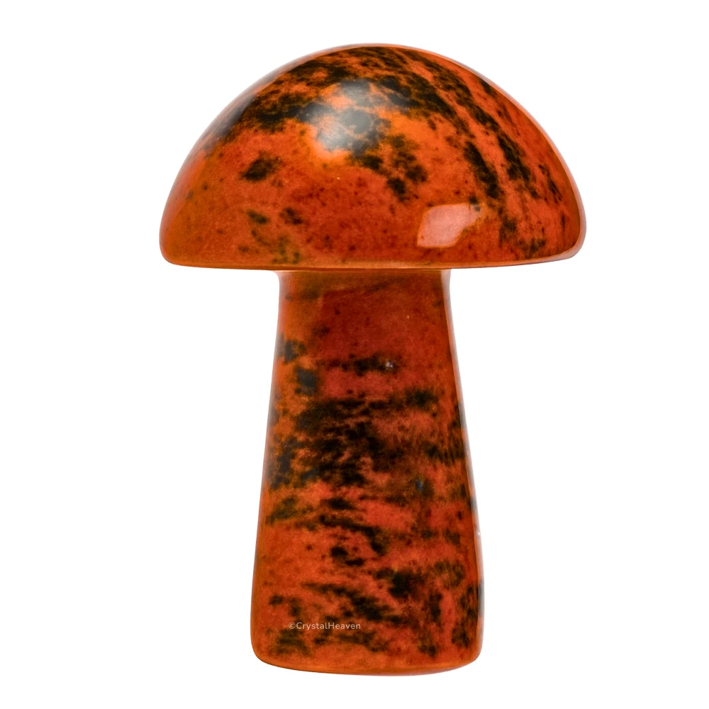 Mahogany Obsidian Mushroom