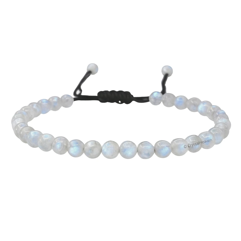 Rainbow Moonstone Anklet