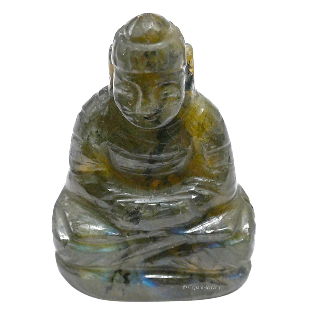 Labradorite Buddha Statue