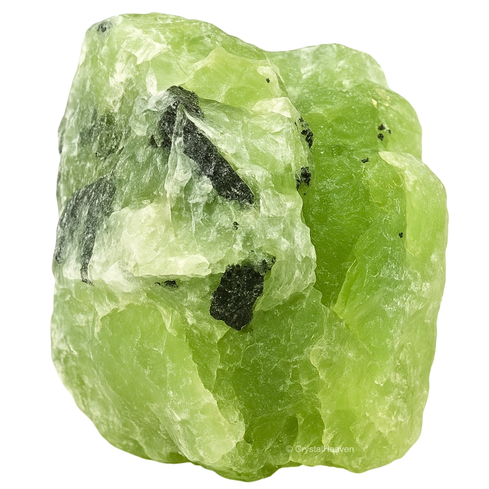 Raw Prehnite Crystals (2 Pieces)