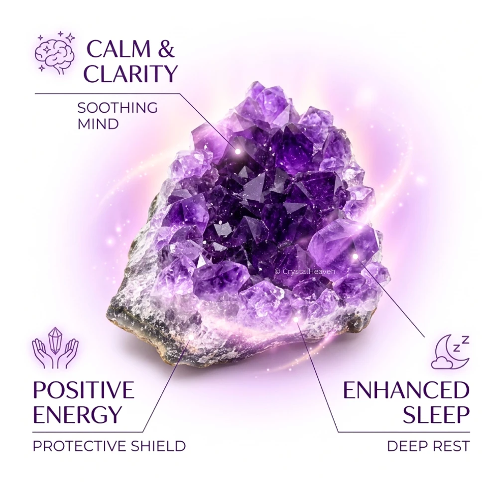 Amethyst Cluster (50 to 100 Gram)