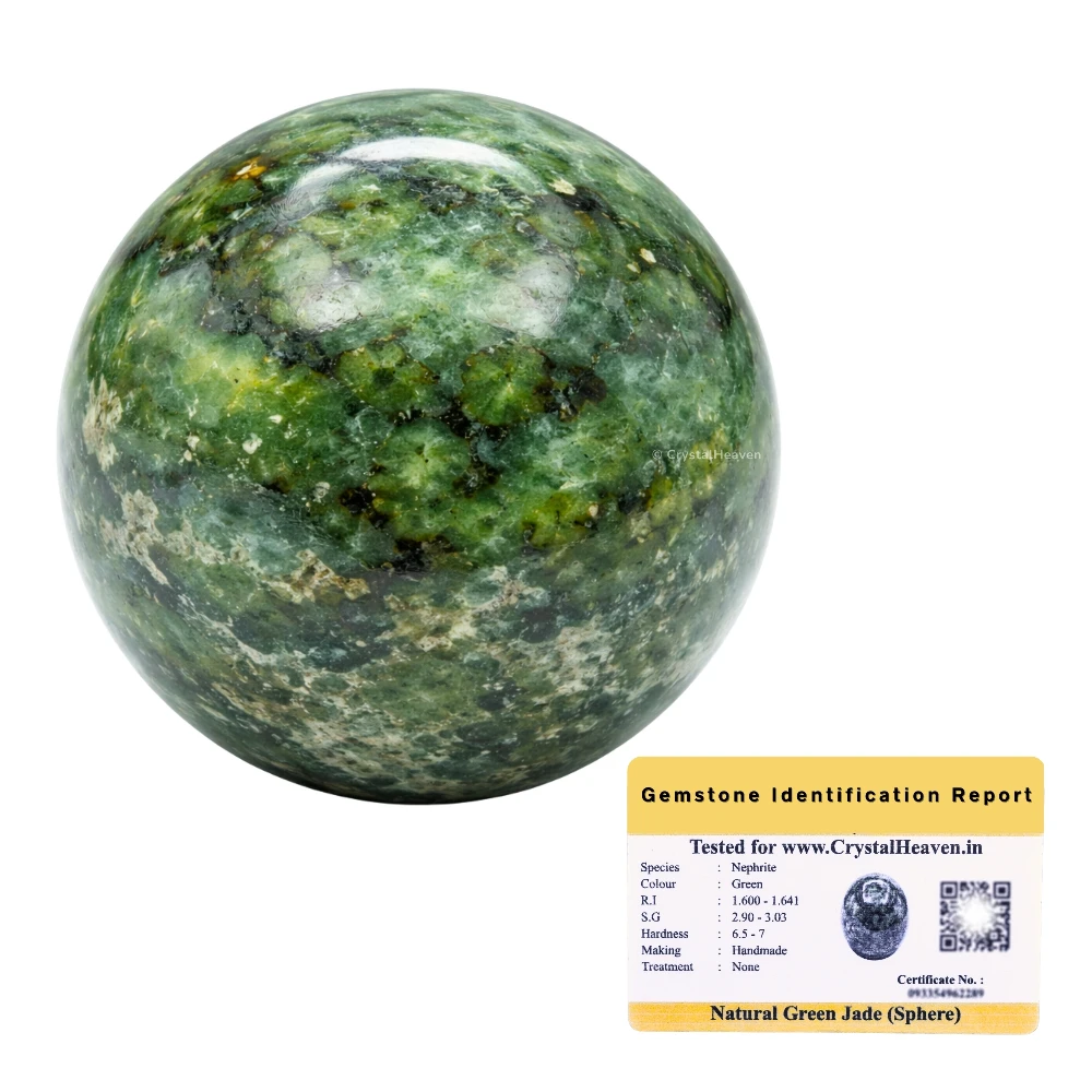 Green Jade Sphere (1.5 Inch)