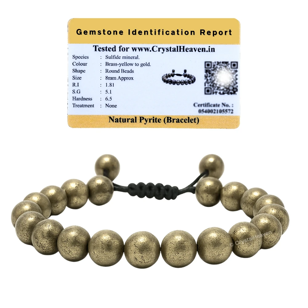 Pyrite Bracelet (Adjustable)