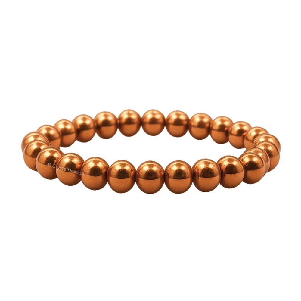Copper Hematite Bracelet (Elastic)