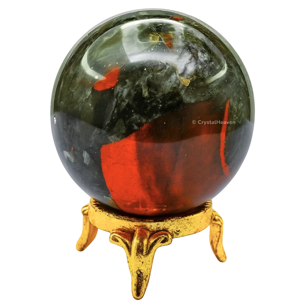 African Bloodstone Sphere (1.5 Inch)